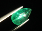 Preview: Emerald cat's eye 2,53 Ct. pear cabochon Colombia