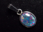 Preview: Opal pendant 10 x 8 mm oval cabochon triplet - Australia