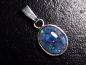 Preview: Opal pendant 10 x 8 mm oval cabochon triplet - Australia