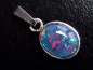 Preview: Opal pendant 10 x 8 mm oval cabochon triplet - Australia