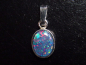 Preview: Opal pendant 10 x 8 mm oval cabochon triplet - Australia