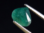 Preview: Grandidierite 1,70 Ct. rare faceted pear Andrahomana, Madag.