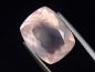 Preview: Rosenquarz 9,50 Ct. Rosa 15 x 12 mm Antikschliff