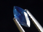 Preview: Blue Sapphire 0,43 Ct. navette