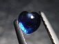 Preview: Blue Sapphire 0,54 Ct. heart cabochon