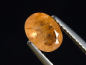 Preview: Eosphorit 0,88 Ct. facettiert Oval - Linopolis, Brasilien