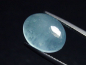 Preview: Aquamarin 6,39 Ct. oval cabochon