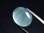 Preview: Aquamarin 6,63 Ct. 12 x 9,5 mm Oval Cabochon