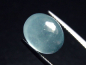 Preview: Aquamarin 6,63 Ct. 12 x 9,5 mm Oval Cabochon