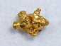 Preview: Gold nugget 5 mm - Selperinoja, Lappia, Finland