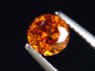 Preview: Spessartite Garnet 1,05 Ct. fine orange round Tanzania