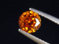 Preview: Spessartite Garnet 1,01 Ct. fine orange round Tanzania