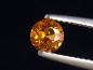 Preview: Spessartite Garnet 0,71 Ct. fine orange round Tanzania