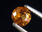 Preview: Spessartite Garnet 0,71 Ct. fine orange round Tanzania