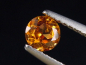 Preview: Spessartite Garnet 0,64 Ct. fine orange round Tanzania