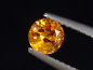 Preview: Spessartite Garnet 0,64 Ct. fine orange round Tanzania