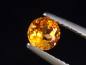 Preview: Spessartite Garnet 0,64 Ct. fine orange round Tanzania