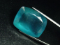 Preview: Fluorit 108,96 Ct. feines Blaugrün Antikschliff - Hesselbach, Schwarzwald, D