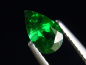 Preview: Tsavorit Granat 1,03 Ct. Spitzenfarbe Tropfen Tansania