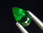 Preview: Tsavorite Garnet 0,49 Ct. top color pear