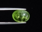 Preview: Peridot cat's eye 7,38 Ct. - apple green - oval cabochon