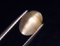 Preview: Topas Katzenauge 2,28 Ct. selten Oval Cabochon - Minas Gerais, Brasilien