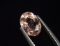 Preview: Tourmaline pink 1,36 Ct. oval 8 x 6 mm Brazil