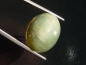 Preview: Prasiolite Catseye / green Quartz 39,00 Ct. oval cabochon