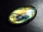 Preview: Labradorit 56,59 Ct. Oval Cabochon 36 x 21 mm Australien