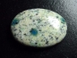 Preview: K2 / Azurite in Granite 45,73 Ct. cabochon