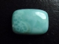 Preview: Larimar 17,87 Ct. rectangle cabochon - Dominic. Republic