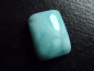 Preview: Larimar 18,11 Ct. Rechteck Cabochon - Dominik. Republik