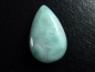 Preview: Larimar 22,52 Ct. pear cabochon - Dominic. Republic