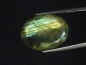 Preview: Facettierter Labradorit 13,47 Ct. Oval Australien