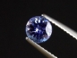 Preview: Tanzanite 0,77 Ct. round - finest blue violet