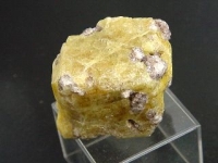 Vesuviane / Vesuvianite - blocky crystal - Mexico