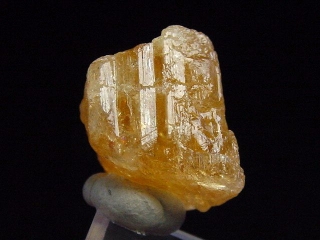 Imperial Topaz crystal 15 mm Brazil