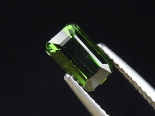 Verdelite / green Tourmaline 1,52 Ct. octagon Brazil