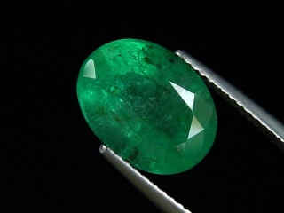 Emerald 5,22 Ct. fine green oval