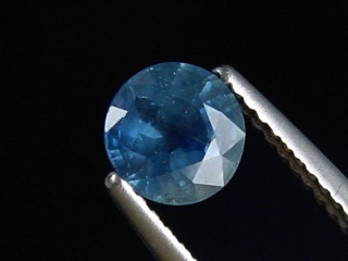 Blue Sapphire 1,12 Ct. round Tanzania