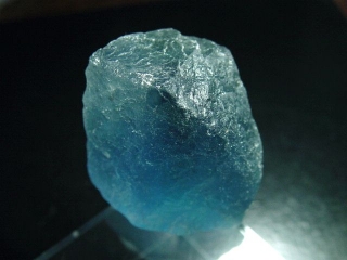 Fluorite crystal 45 mm blue green - Hunan, China