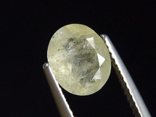 Datolith 1,46 Ct. Oval geschliffen - Charcas, Mexiko