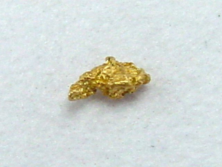 Gold Nugget 4 mm - Kaareoja, Lappland, Finnland