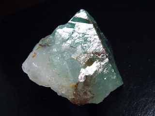 Fluorite crystal 53 mm aqua blue - Grube Hesselbach, Schwarzwald, Germany