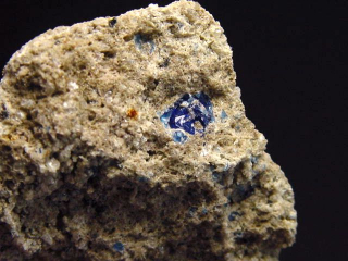 Hauyne / Hauynite specimen 48 mm - Laacher See, Eifel, Germany