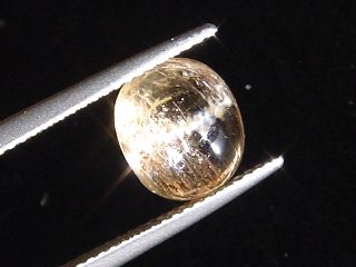 Topaz cat's eye 4,03 Ct. rare - untreated natural color