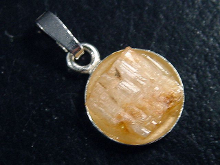 Phenakite crystal pendant 925 silver 18 mm - Piracicaba, Minas Gerais, Brazil