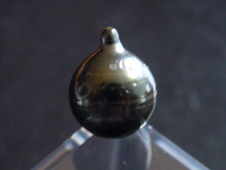 Black Tahitian Pearl 14 mm loose undrilled - French Polynesia