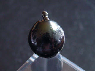 Black Tahitian Pearl 15,5 mm loose undrilled - French Polynesia
