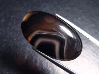 Agate 24,80 Ct. banded - cabochon Brazil